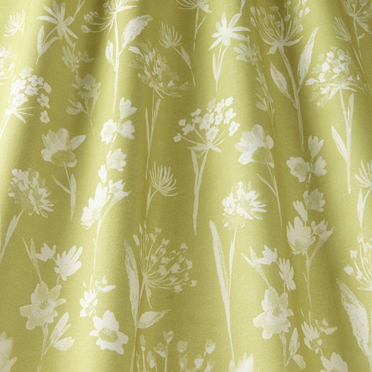 ILIV Grasmere Pistachio Fire Retardant Curtains wavy