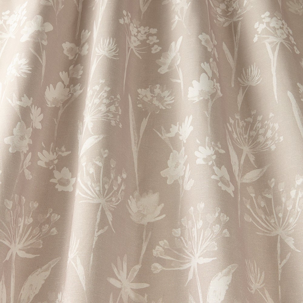 ILIV Grasmere Taupe Fire Retardant Curtains wavy