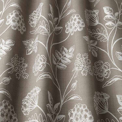 ILIV Grassington Latte Fire Retardant Curtains wavy