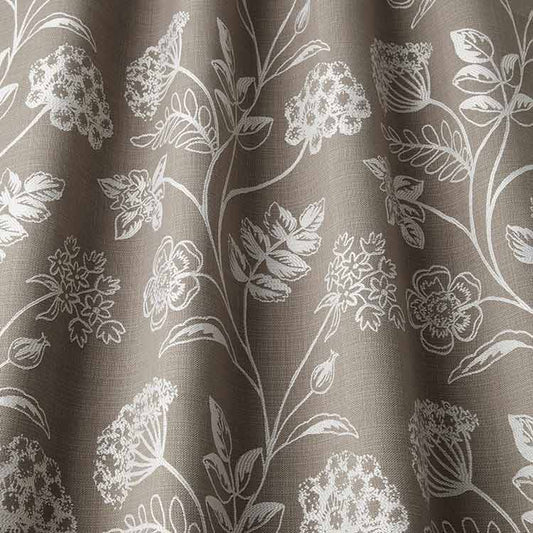 ILIV Grassington Latte Fire Retardant Curtains wavy