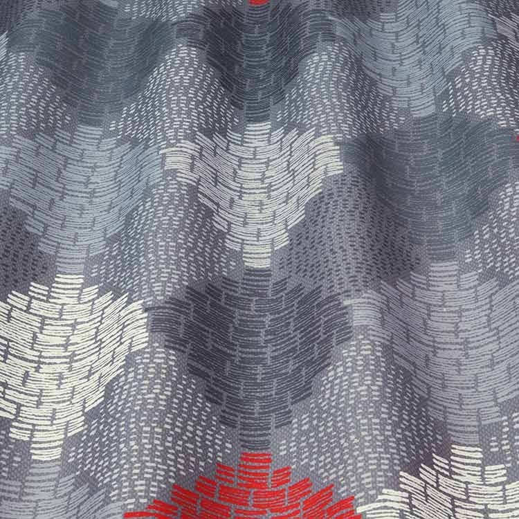 ILIV Hanover Claret Fire Retardant Curtains wavy