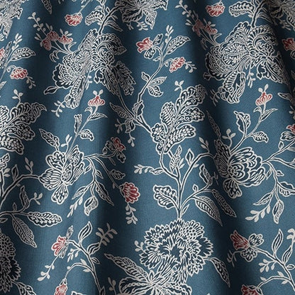 ILIV Hardwick Petrol Fire Retardant Curtains wavy