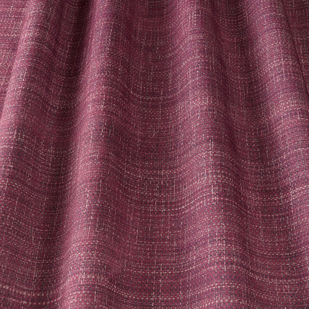 ILIV Helbeck Damson Fire Retardant Curtains wavy