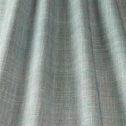 ILIV Helbeck Wedgewood Fire Retardant Curtains wavy