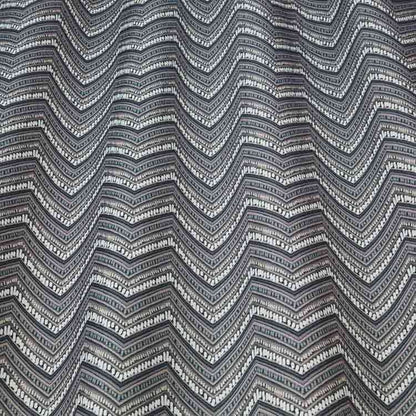 ILIV Helsinki Charcoal Fire Retardant Curtains wavy