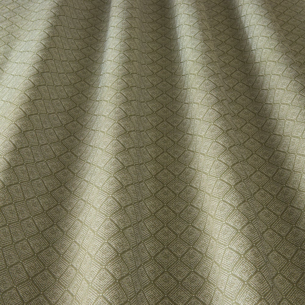 ILIV Johannes Pistachio Fire Retardant Curtains wavy