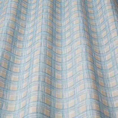 ILIV Larvik Denim Fire Retardant Curtains wavy
