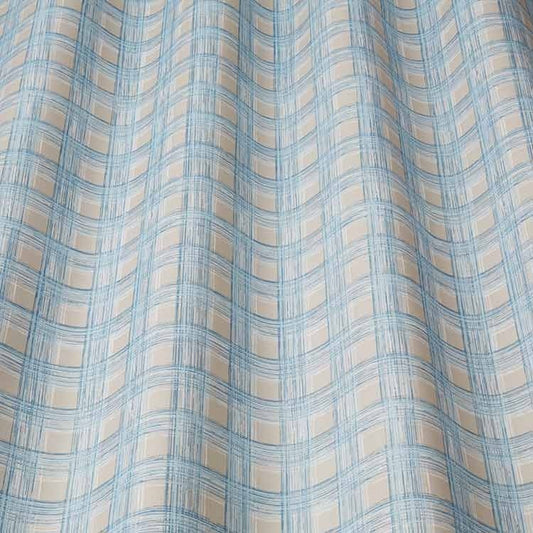 ILIV Larvik Denim Fire Retardant Curtains wavy