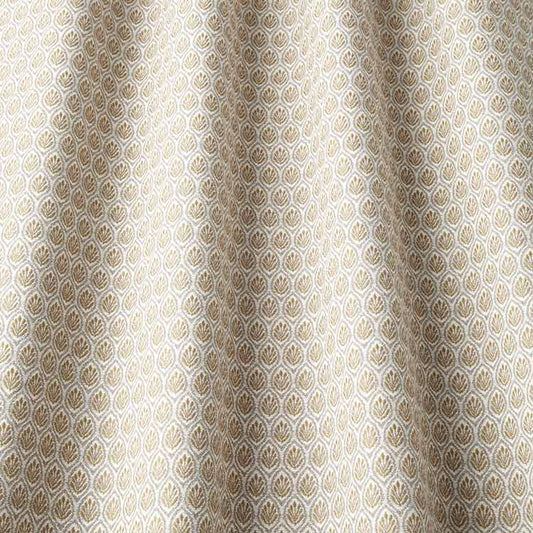 ILIV Leyburn Ochre Fire Retardant Curtains wavy