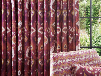 ILIV Mantra Cerise Fire Retardant Curtains lifestyle