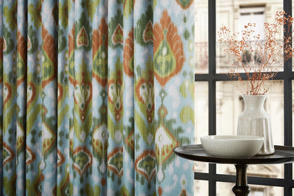ILIV Mantra Papaya Fire Retardant Curtains lifestyle
