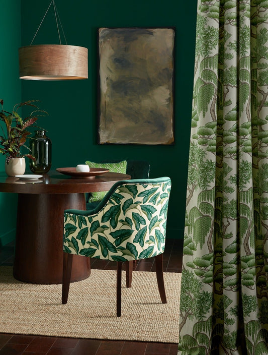 ILIV Miyake Emerald Fire Retardant Curtains lifestyle