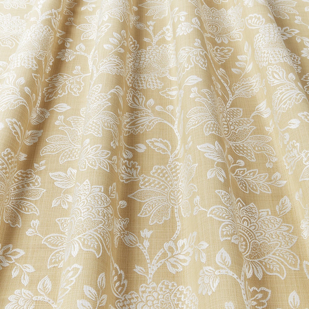 ILIV Remy Ochre Fire Retardant Curtains wavy