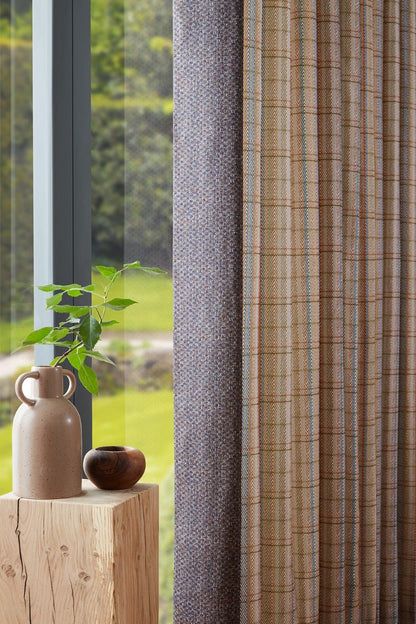 ILIV Sanchita Oatmeal Fire Retardant Curtains lifestyle