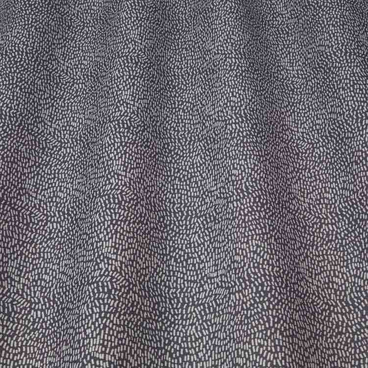 ILIV Stockholm Charcoal Fire Retardant Curtains wavy