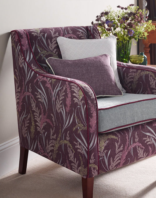 ILIV Susanna Aubergine Fire Retardant Curtains lifestyle