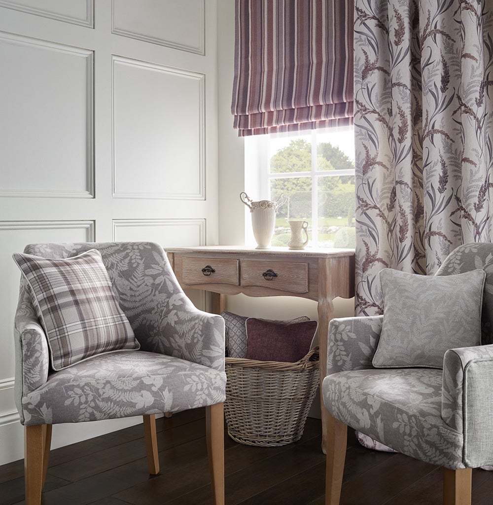ILIV Susanna Cocoa Fire Retardant Curtains lifestyle