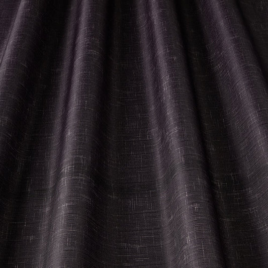 ILIV Twilight Aubergine Fire Retardant Curtains wavy