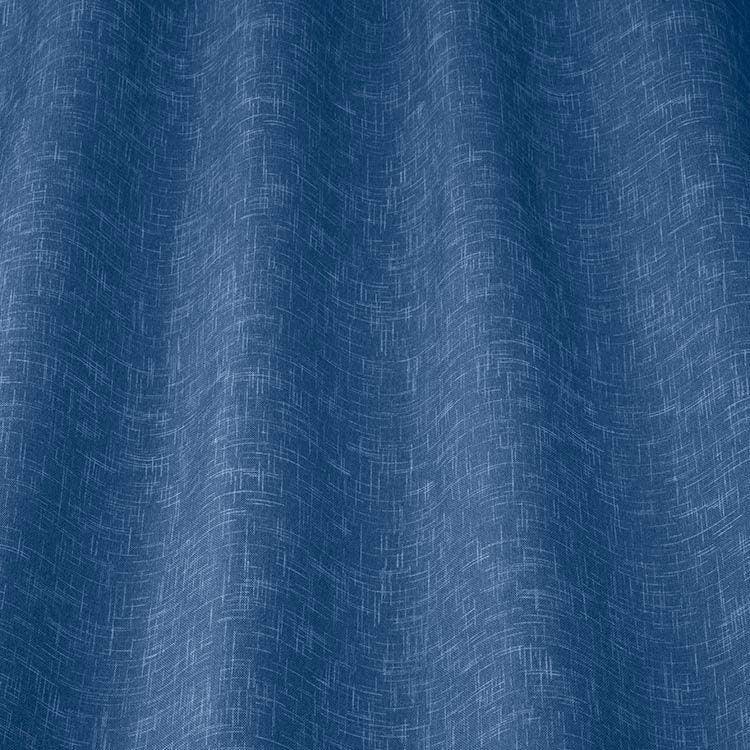 ILIV Twilight Cobalt Fire Retardant Curtains wavy