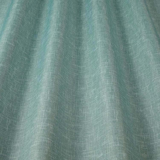 ILIV Twilight Eau De Nil Fire Retardant Curtains wavy