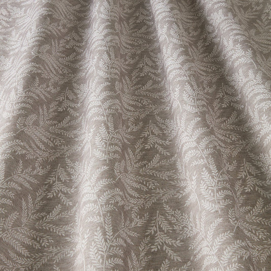 ILIV Zinnia Taupe Fire Retardant Curtains wavy