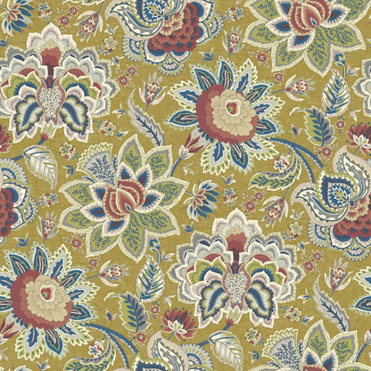 Edmund Bell Imari Antique Fire Retardant Curtain Fabric