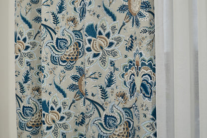 Edmund Bell Imari Fire Retardant Curtains Lifestyle
