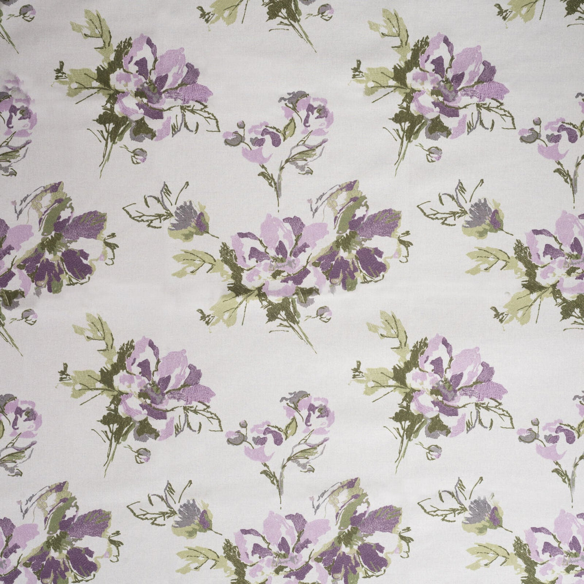KAI Contract Rosalind Heather Fire Retardant Curtains