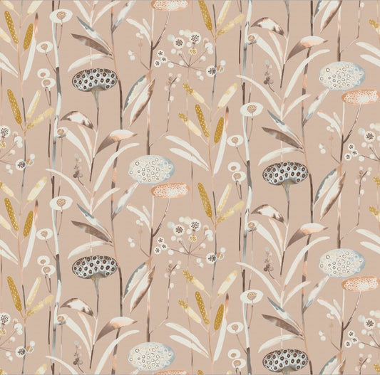 Edinburgh Weavers Katniss Blossom Fire Retardant Curtains