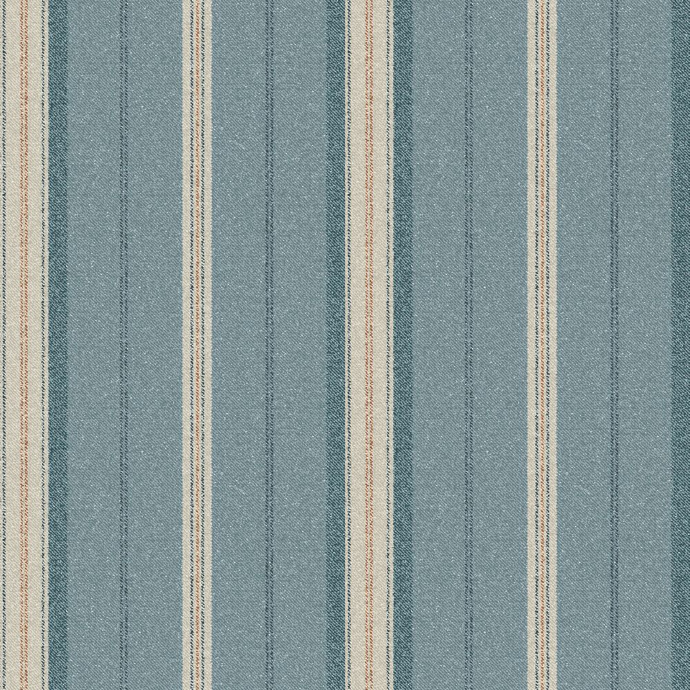 Edmund Bell Kensington Topaz Fire Retardant Curtains