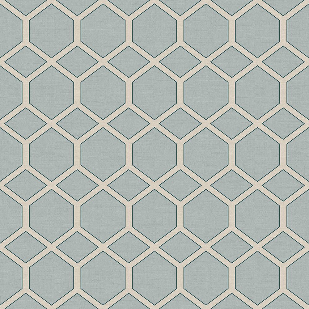 ILIV Kibale Chalk Blue Fire Retardant Curtains