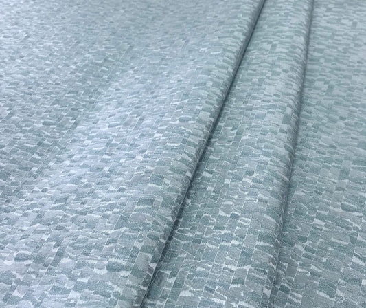 Edinburgh Weavers Klee Aqua Fire Retardant Curtains