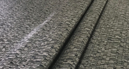 Edinburgh Weavers Klee Charcoal Fire Retardant Curtains