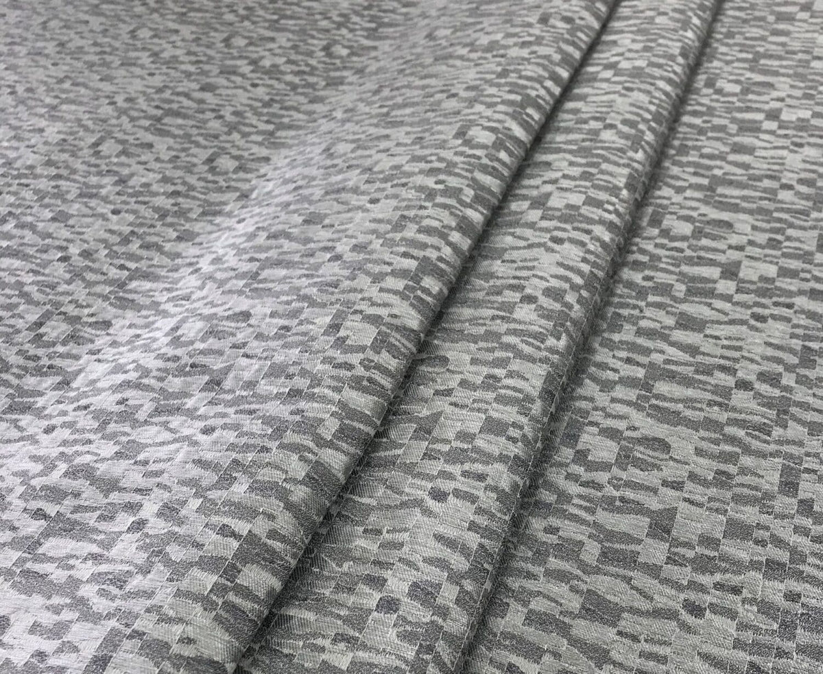 Edinburgh Weavers Klee Grey Fire Retardant Curtains