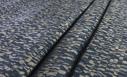 Edinburgh Weavers Klee Indigo Fire Retardant Curtains