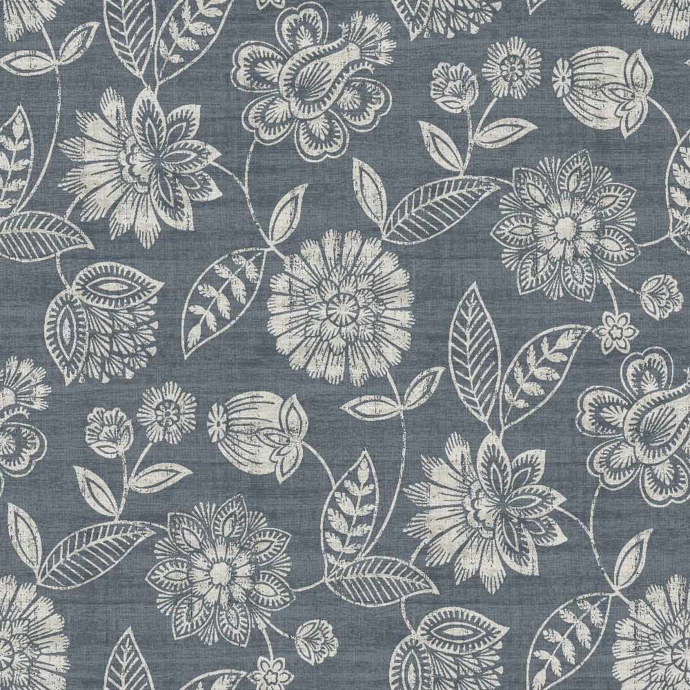 Edmund Bell Knightsbridge Pewter Fire Retardant Curtains