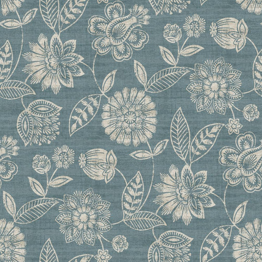 Edmund Bell Knightsbridge Topaz Fire Retardant Curtains