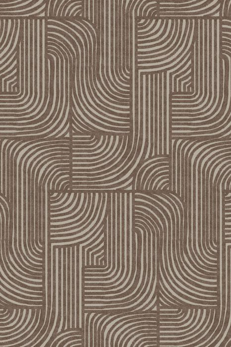 Skopos Lineaire Brownie Fire Retardant Curtains