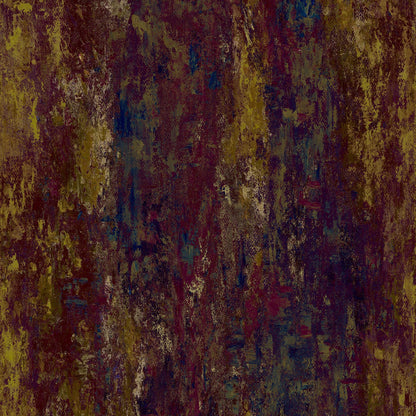 Mallion & Knowles Alabaster Red/Gold Fire Retardant Curtains