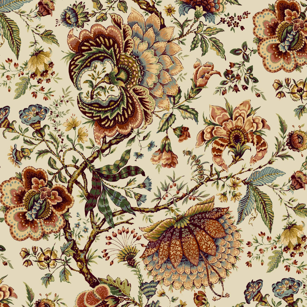 Mallion & Knowles Amritsar Rustic Fire Retardant Curtains texture detail