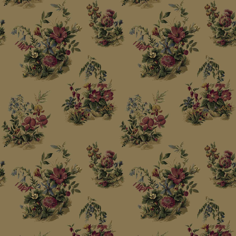 Mallion & Knowles Atelier Antique Chintz Fire Retardant Curtains
