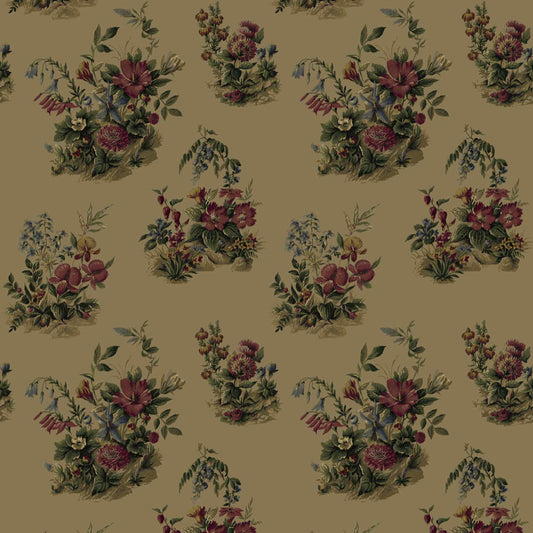 Mallion & Knowles Atelier Antique Chintz Fire Retardant Curtains
