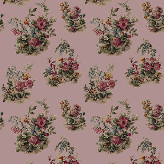 Mallion & Knowles Atelier Rose Fire Retardant Curtains