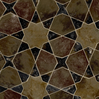 Mallion & Knowles Bazaar Coco Fire Retardant Curtains texture detail