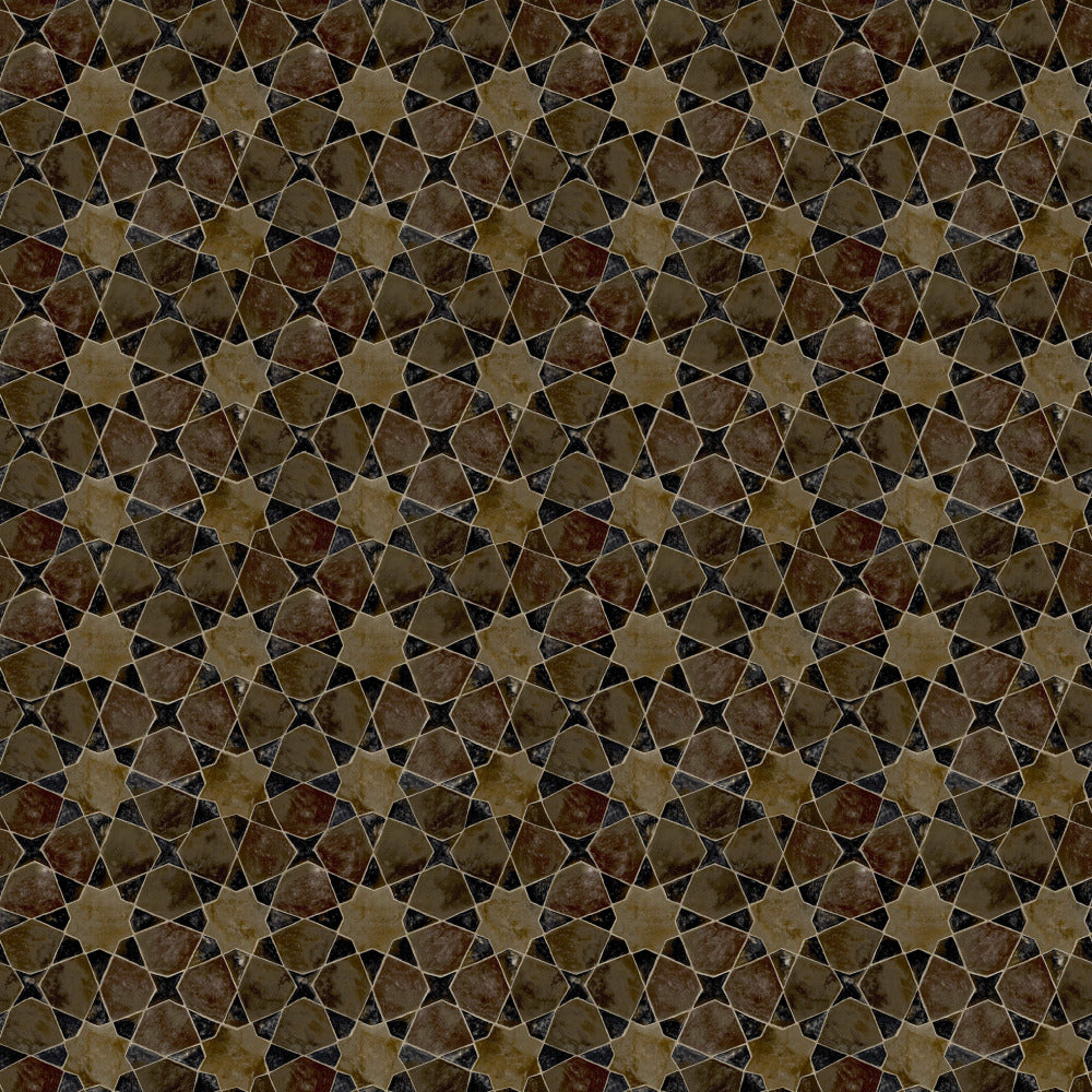 Mallion & Knowles Bazaar Coco Fire Retardant Curtains
