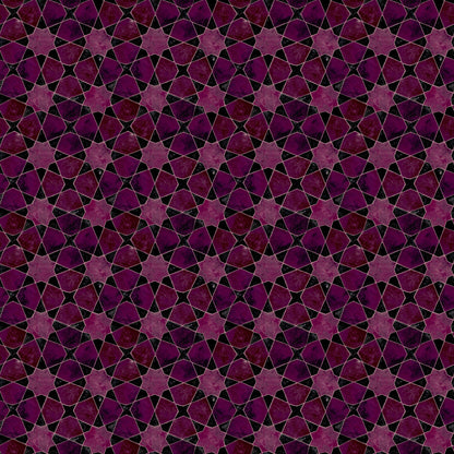 Mallion & Knowles Bazaar Ruby Fire Retardant Curtains