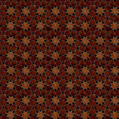 Mallion & Knowles Bazaar Rustic Fire Retardant Curtains