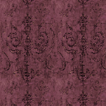 Mallion & Knowles Belgravia Crimson Fire Retardant Curtains