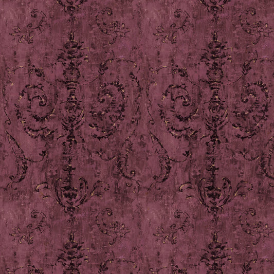 Mallion & Knowles Belgravia Crimson Fire Retardant Curtains