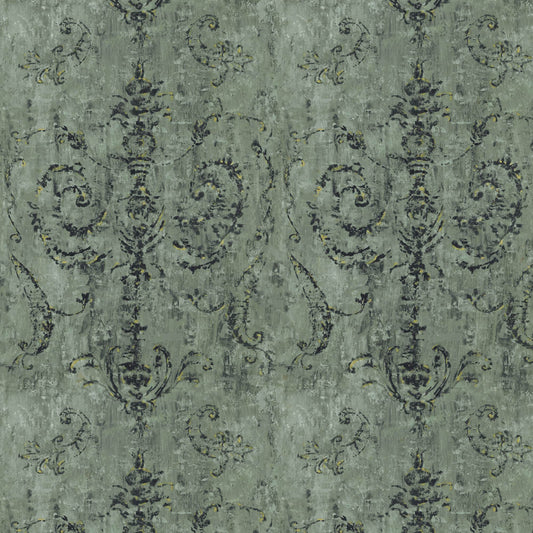Mallion & Knowles Belgravia Sage Fire Retardant Curtains